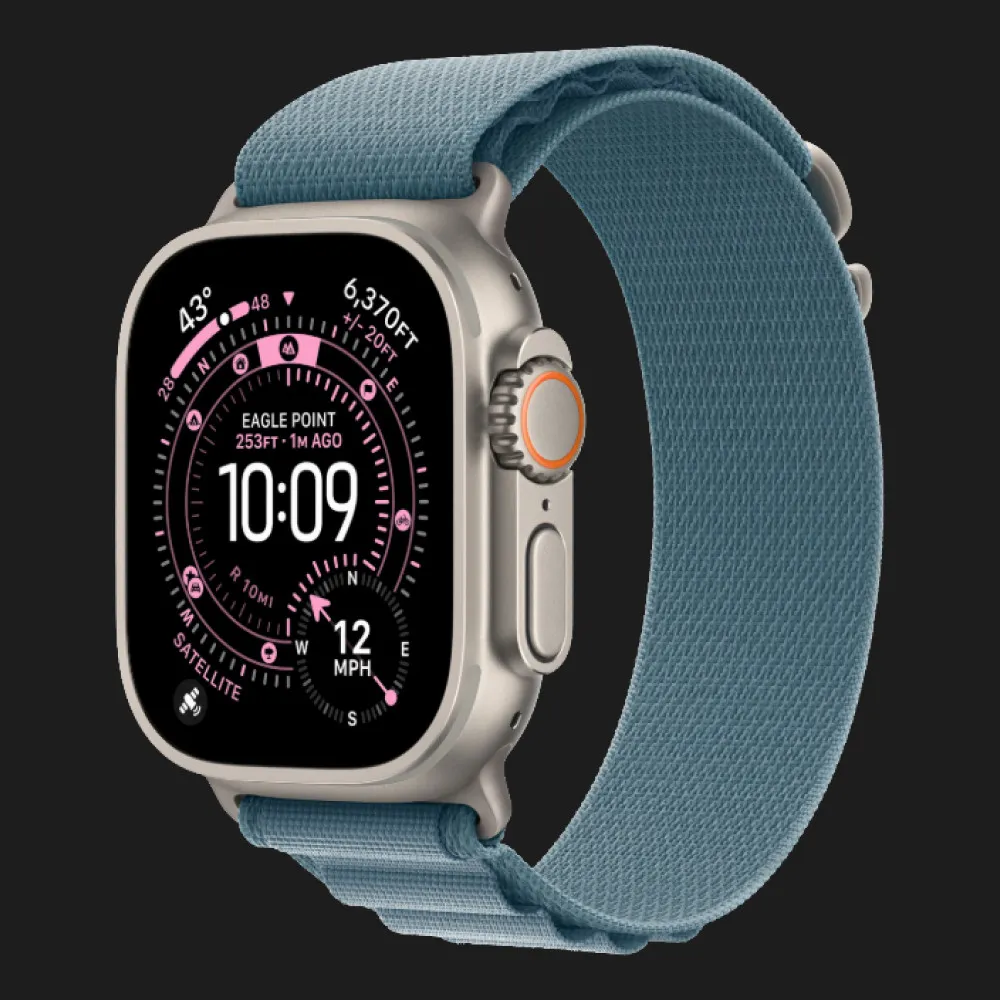 Apple Watch Ultra 3, Natural Titanium