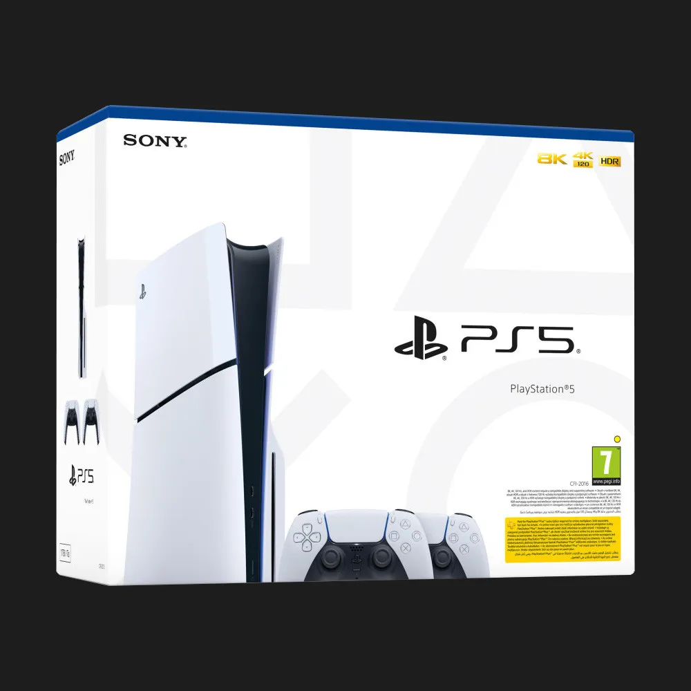 Sony PlayStation 5 Slim (BluRay) + DualSense Wireless Controller