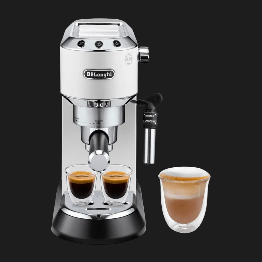 Рожковая кофеварка Delonghi Dedica, White