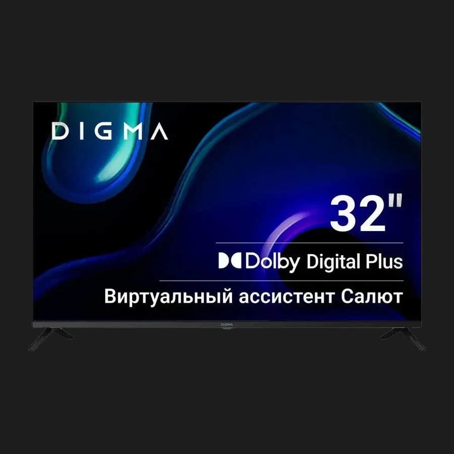 Телевизор Digma DM-LED32SBB36, 32 дюйма, чёрный